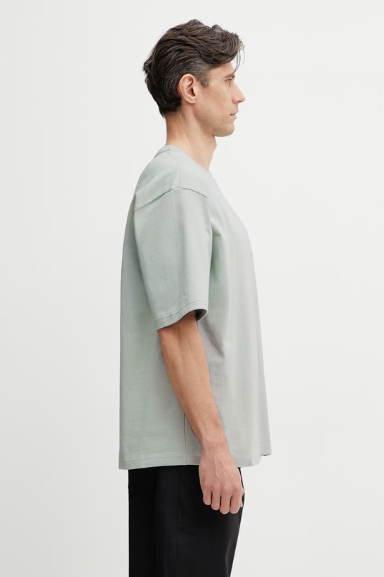 adidas Originals x SPZL majica od pamuka za muškarce tirkizna KR2731