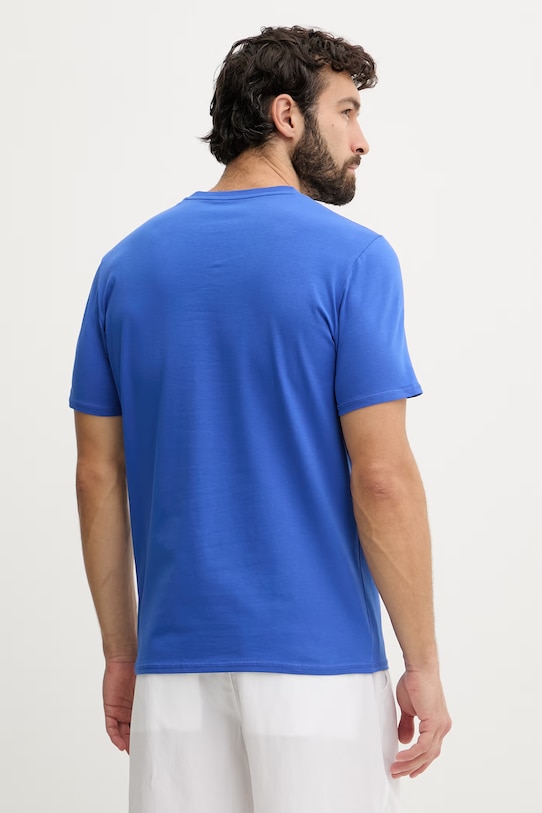 Odzież Guess t-shirt męski bawełniany F6GI01.J1314 niebieski