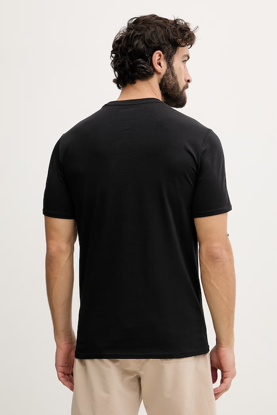 Guess t-shirt męski bawełniany F6GI01.J1314 czarny SS26