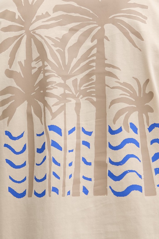 Guess tričko pánske bavlnené béžová F6GI07.K8FQ4