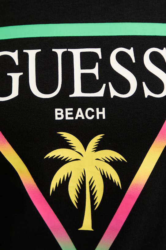 Guess t-shirt ανδρικό F6GI09.J1314 μαύρο
