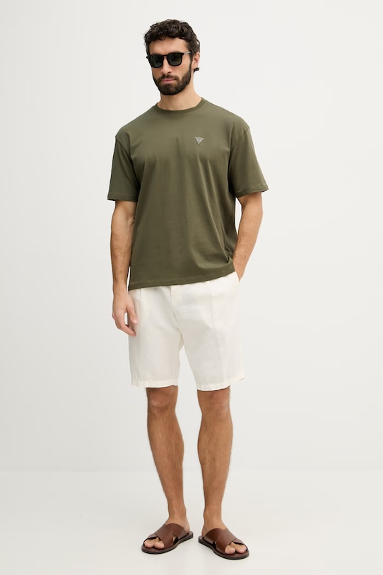 Guess pánské bavlněné F6GI11.K8HM4 zelená SS26