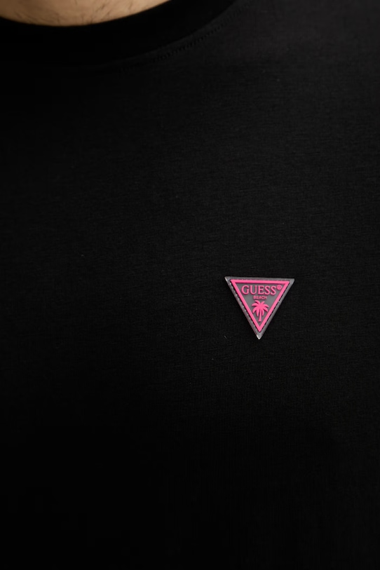 Guess pánske bavlnené F6GI11.K8HM4 čierna