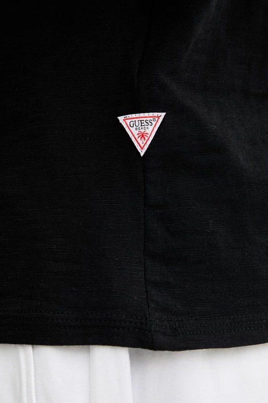 Guess T-shirt ανδρικό βαμβακερό F6GI12.K6XN4 μαύρο