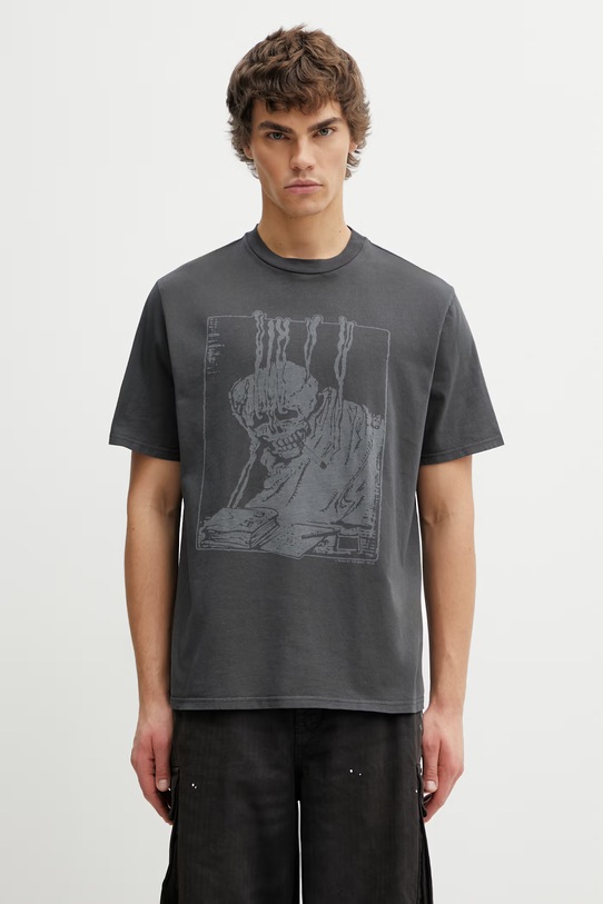 Our Legacy t-shirt męski Box szary M2266BA