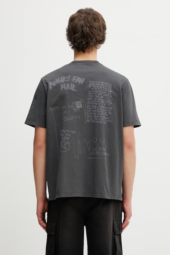 Odzież Our Legacy t-shirt męski Box M2266BA szary