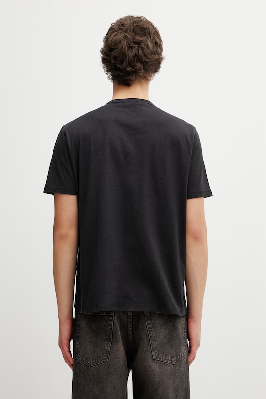 Odzież Our Legacy t-shirt męski bawełniany New Box M2266NF czarny