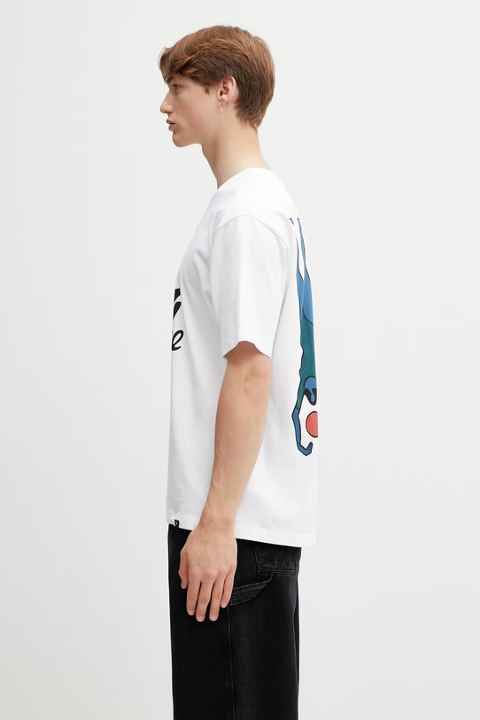 by Parra End the loungechair t-shirt męski bawełniany 55160 biały SS26
