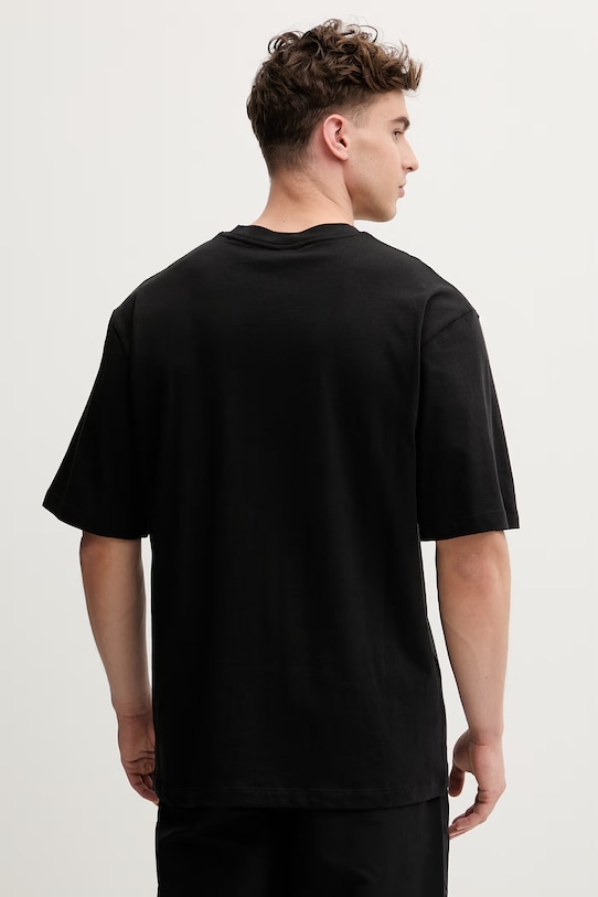 Odzież The North Face t-shirt męski bawełniany LIQUID LOGO NF0A8G9UJK31 czarny