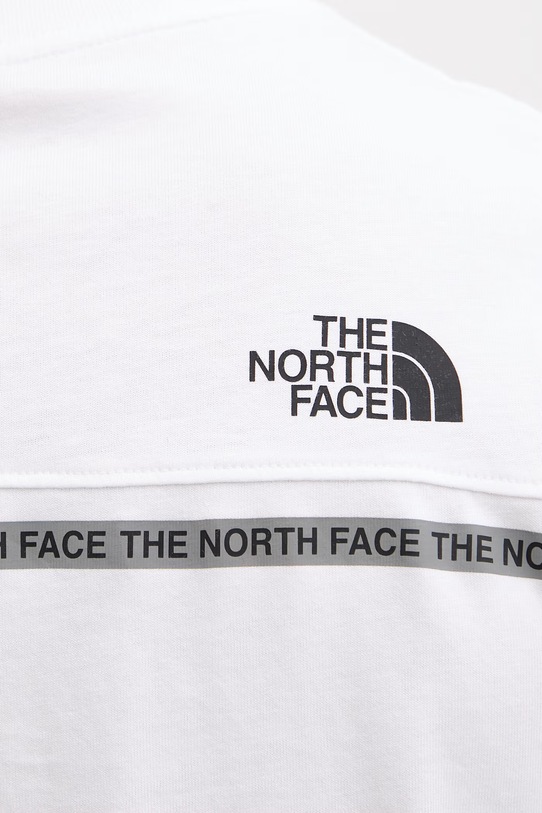 The North Face t-shirt męski bawełniany ZUMU NF0A8GUYFN41 biały