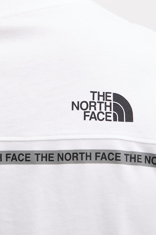 The North Face t-shirt męski bawełniany ZUMU NF0A8GUYFN41 biały