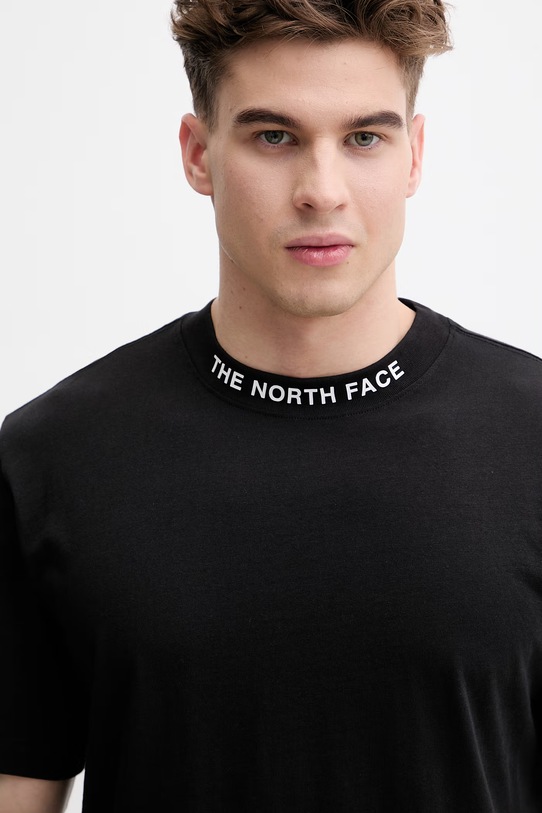 The North Face t-shirt męski bawełniany ZUMU czarny NF0A8GUYJK31