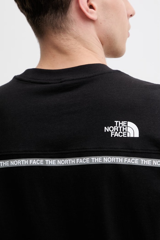The North Face t-shirt męski bawełniany ZUMU NF0A8GUYJK31 czarny