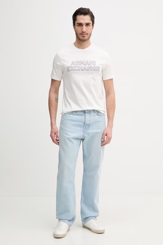 Michael Kors t-shirt bawełniany CS652SN19P biały SS26