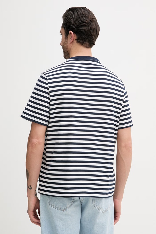 Odzież Michael Kors t-shirt bawełniany CS652Y8FV4 granatowy