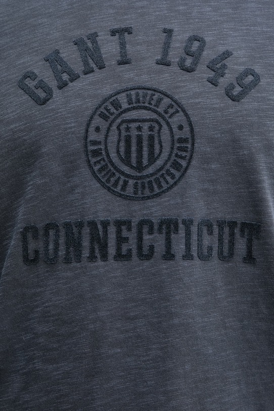 Gant T-shirt męski bawełniany 2003410 granatowy