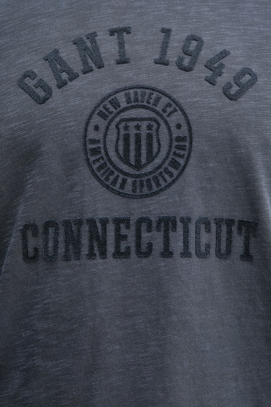 Gant T-shirt męski bawełniany 2003410 granatowy