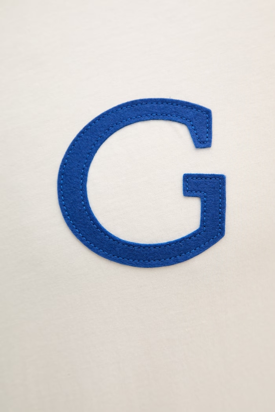 Gant t-shirt męski bawełniany 2003411 beżowy