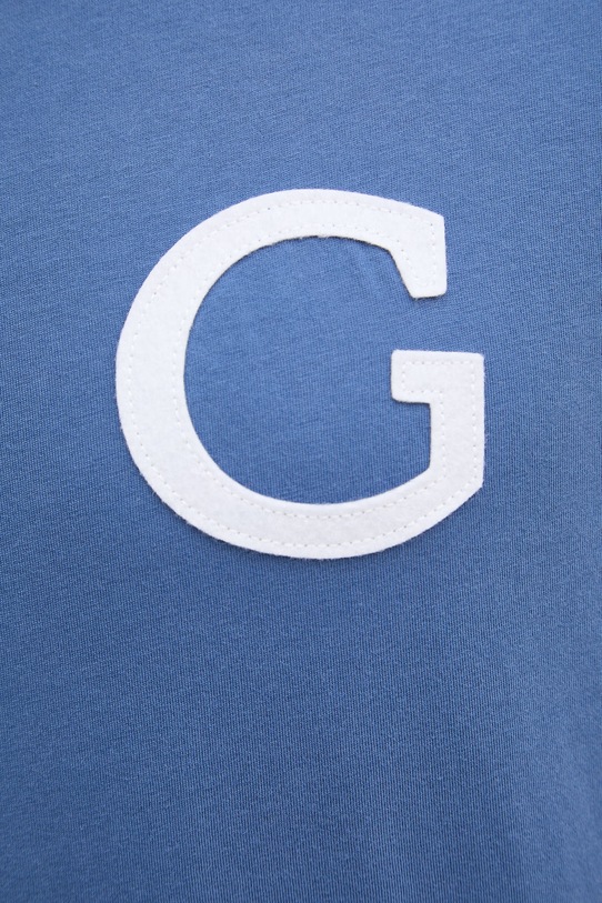 Gant t-shirt męski bawełniany 2003411 niebieski