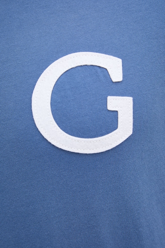 Gant t-shirt męski bawełniany 2003411 niebieski