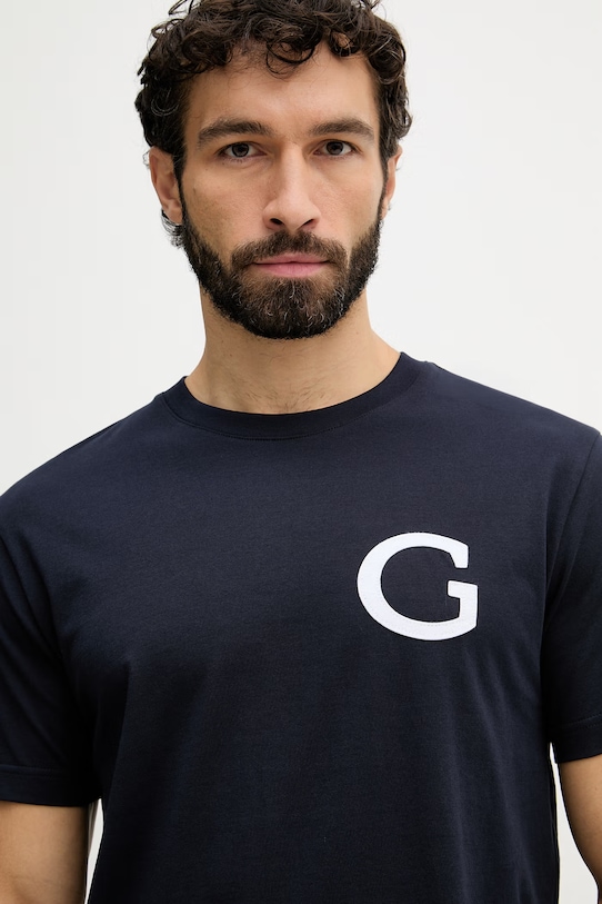 Gant t-shirt męski bawełniany granatowy 2003411