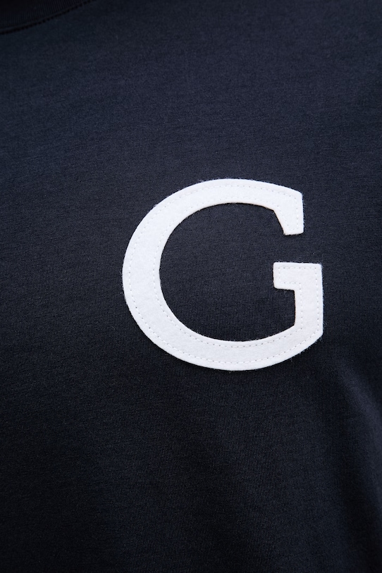 Gant t-shirt męski bawełniany 2003411 granatowy