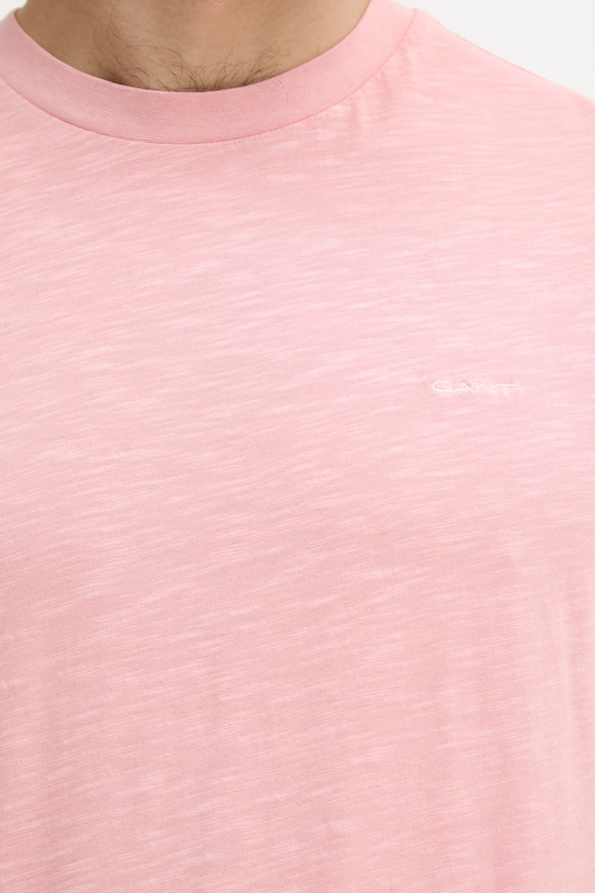 Gant basic tričko pánske bavlnené 2003419 ružová