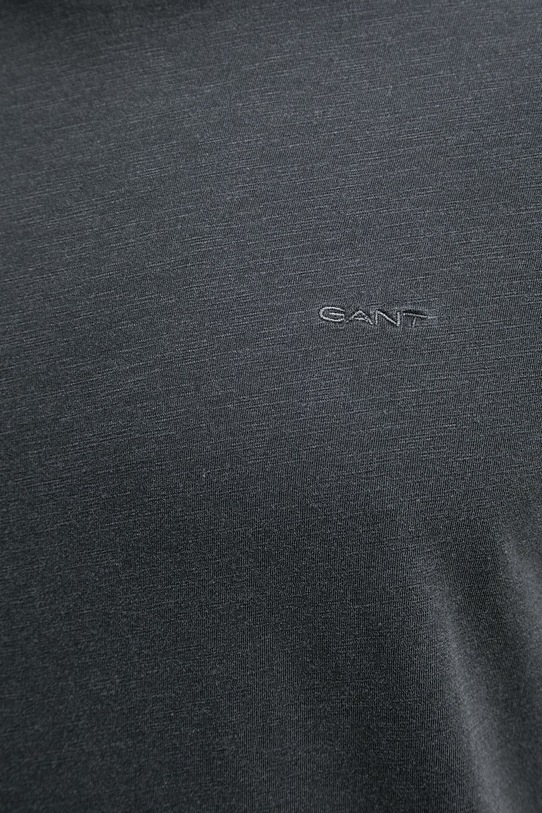 Gant t-shirt basic męski bawełniany 2003419 szary