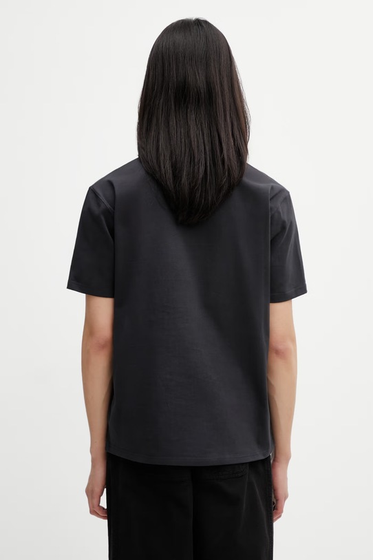 Odzież Barbour MTS1568BK31 T-shirt bawełniany męski MTS1568BK31 czarny