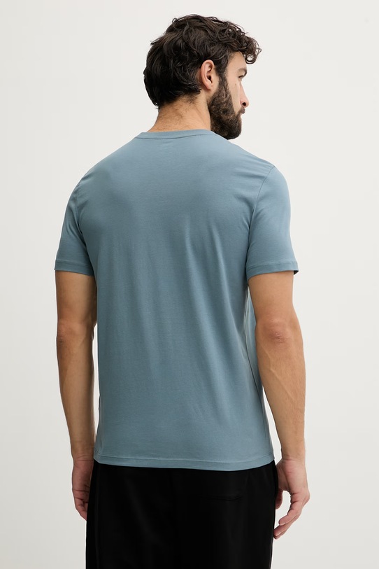 Ρούχα Βαμβακερό μπλουζάκι Guess AMBROGIO Z6GI06.K2847 μπλε