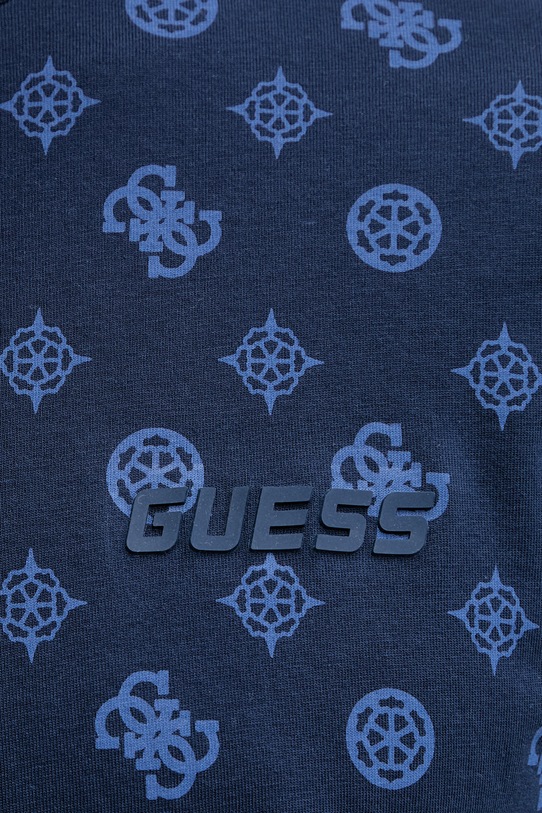 Guess t-shirt męski bawełniany OVIDIO Z6GI07.K2852 granatowy