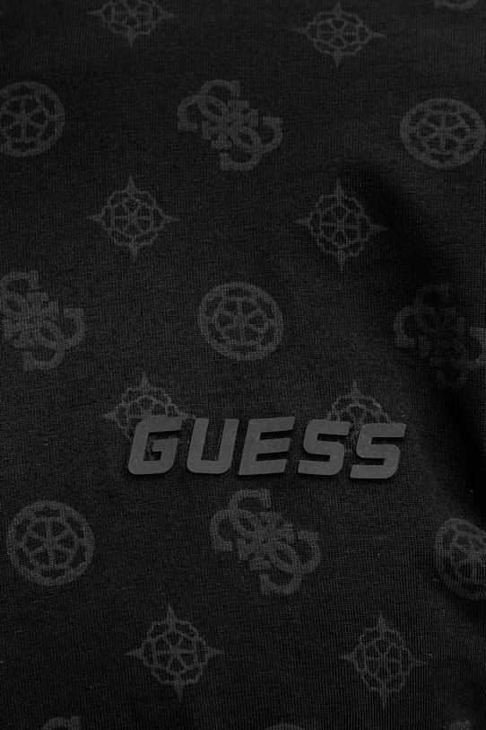 Guess t-shirt męski bawełniany OVIDIO Z6GI07.K2852 czarny