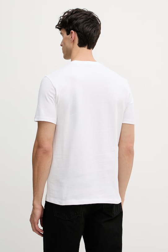 Odzież Guess t-shirt męski bawełniany FOLCO Z6GI09.K2859 biały