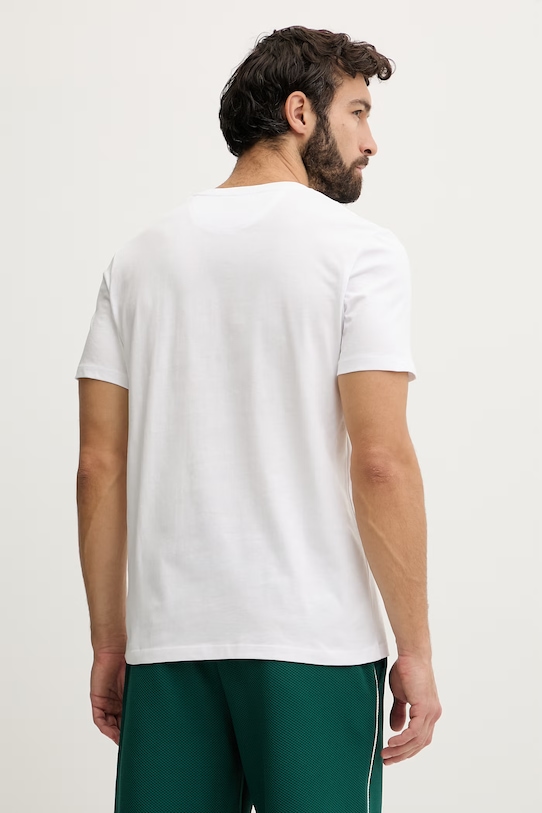 Odzież Guess t-shirt męski bawełniany LUPO Z6GI10.K2860 biały