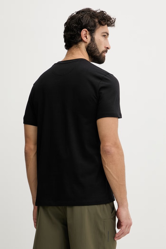 Odzież Guess t-shirt męski bawełniany LUPO Z6GI10.K2860 czarny