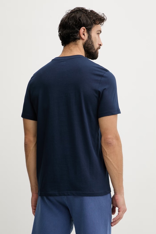 Odzież Guess t-shirt męski bawełniany TIBERIO Z6GI13.K2875 granatowy