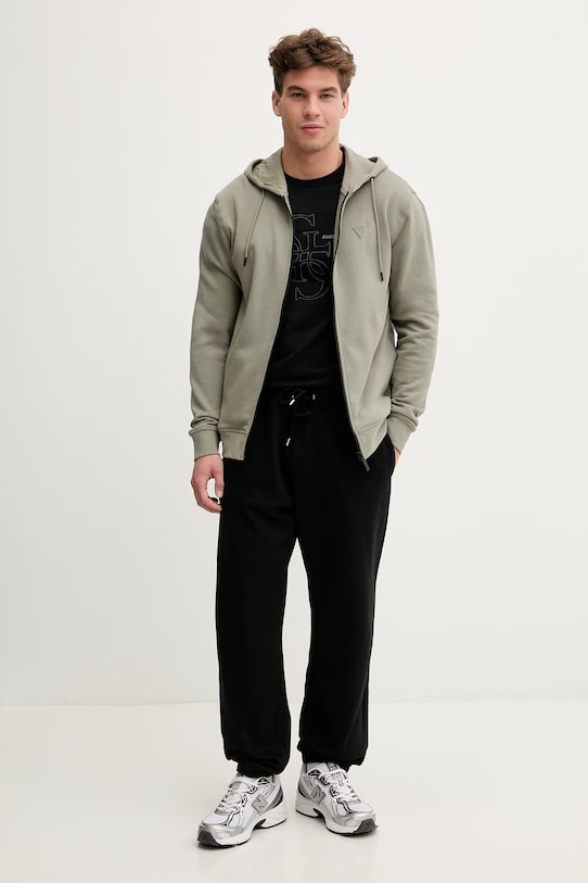 Guess pánský bavlněný TIBERIO Z6GI13.K2875 černá SS26