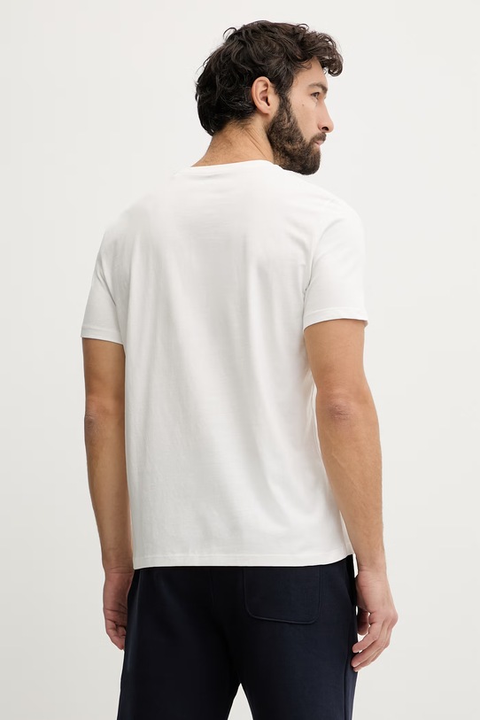 Odzież Guess t-shirt męski bawełniany DAVEN Z6GI16.K3206 beżowy