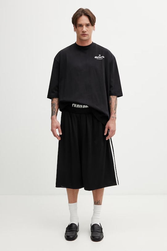 adidas Originals adidas x Willy Chavaria тениска от памук мъжка KS6445. черен