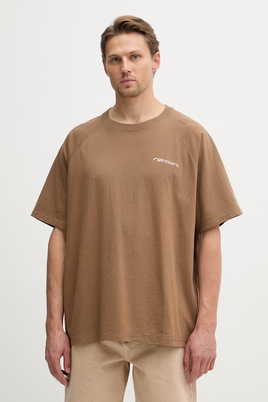 Rip Curl Футболка мужская хлопковая INNER VISIONS коричневый 0XBMTE