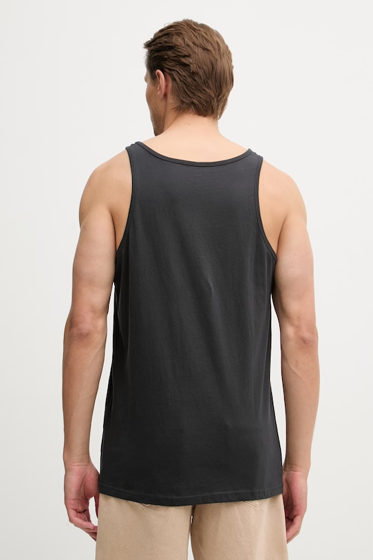 Odzież Rip Curl top męski bawełniany MEDINA INNER 0Y3MTE czarny