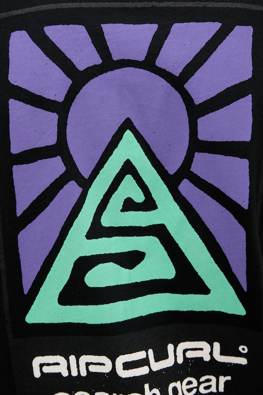 Rip Curl top męski bawełniany SEARCH DAWN MUSCLE 10PMTE czarny