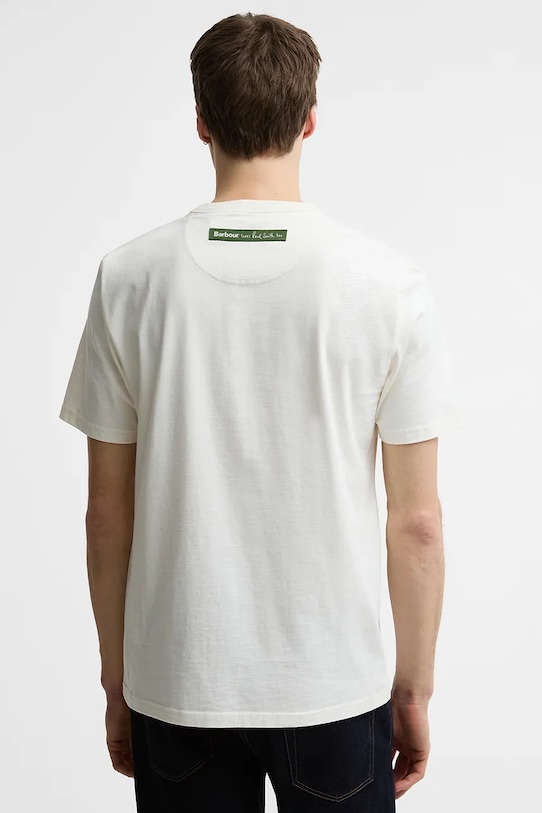 Clothing Barbour x Paul Smith Fishing t-shirt cotton Men's MTS1612WH32 white