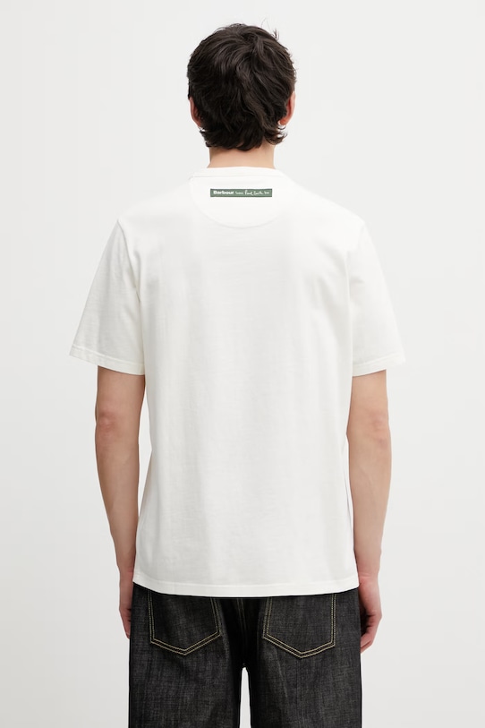 Clothing Barbour x Paul Smith Fishing t-shirt cotton Men's MTS1612WH32 beige