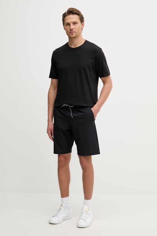 Oakley T-shirt męski bawełniany FUTURESCAPE FROG FOA407927 czarny SS26