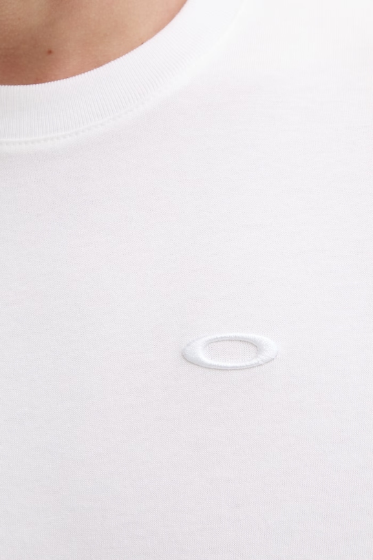 Oakley t-shirt męski bawełniany RELAX FOA404900 biały