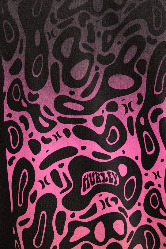 Hurley t-shirt męski bawełniany KRAFT MTSEUKR0001 czarny