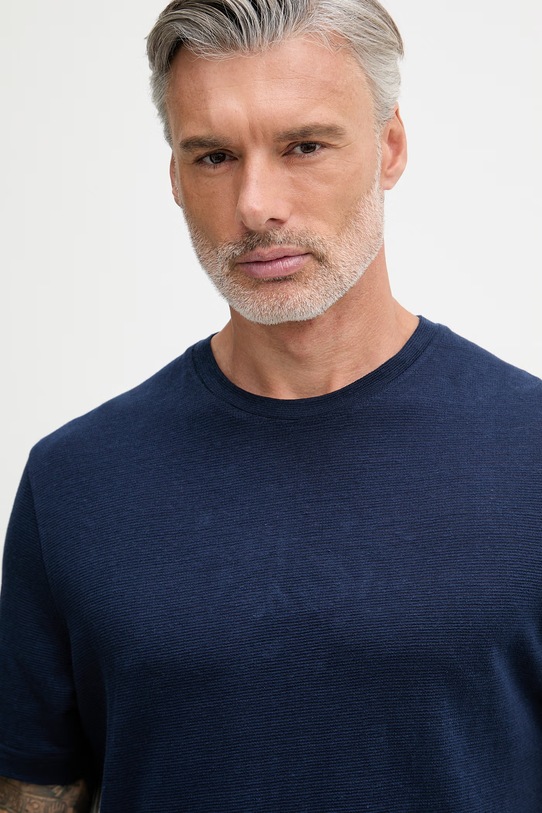 Tommy Hilfiger majica za muškarce s lanom NEW YORK mornarsko plava MW0MW42675