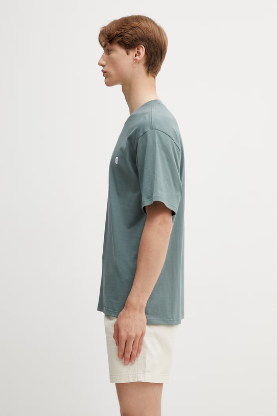 Carhartt WIP S/S Madison T-Shirt t-shirt bawełniany męski I033000.3HLXX zielony SS26