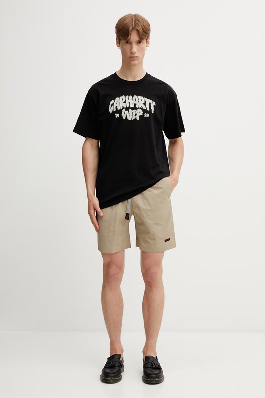 Carhartt WIP S/S Cloud Script T-Shirt cotton Men's black I036200.89XX